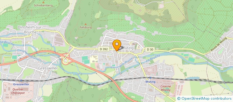 localisation de l'entreprise MADAME CAMELIA FILALI  MUTZIG