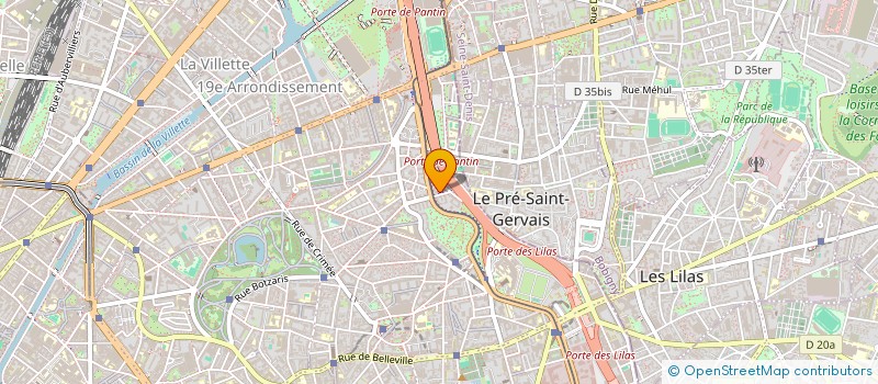 localisation de l'entreprise MADAME CAMELIA IMARAZENE  PARIS