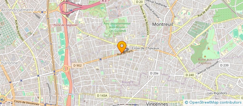 localisation de l'entreprise MADAME CAMELIA MOTATAIANU à MONTREUIL