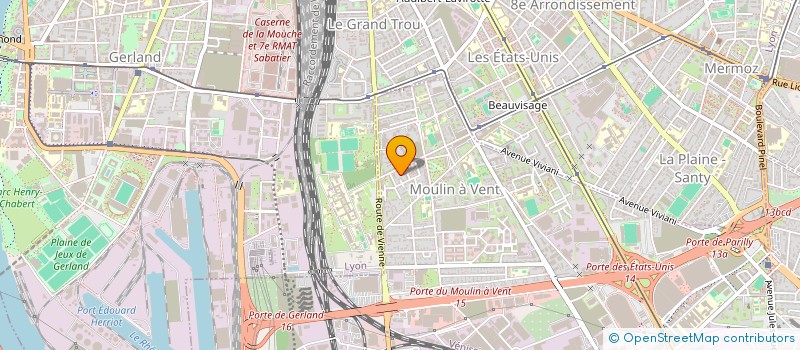 localisation de l'entreprise MADAME CAMELIA OUCIF  VENISSIEUX