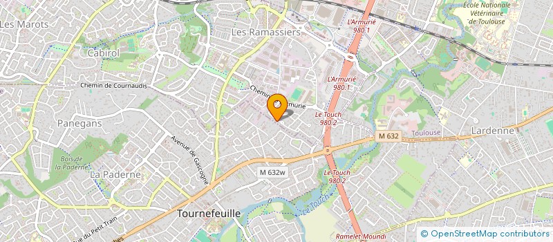 localisation de l'entreprise MADAME CAMELIA PETRE  COLOMIERS