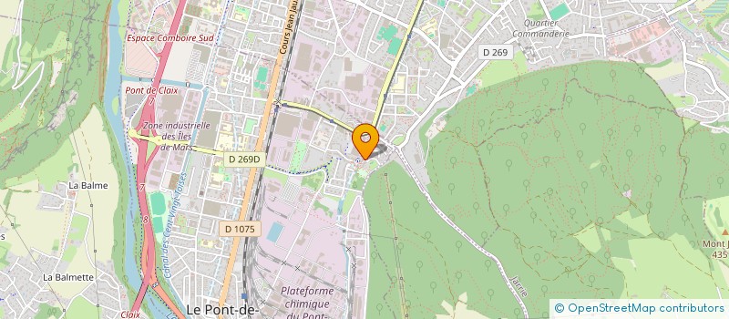 localisation de l'entreprise MADAME CAMELIA REMLI  LE PONT-DE-CLAIX