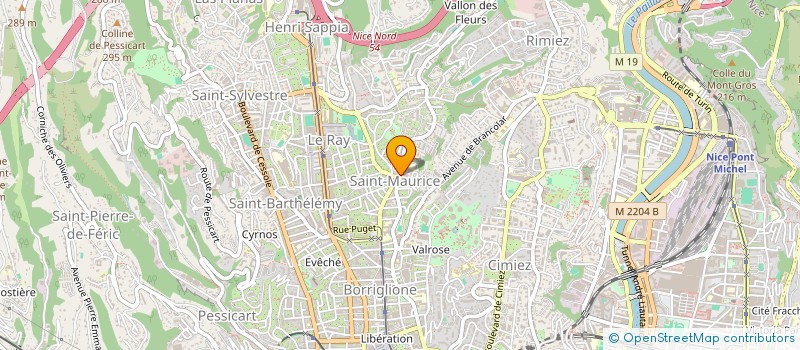 localisation de l'entreprise MADAME CAMERON CECCARINI  NICE