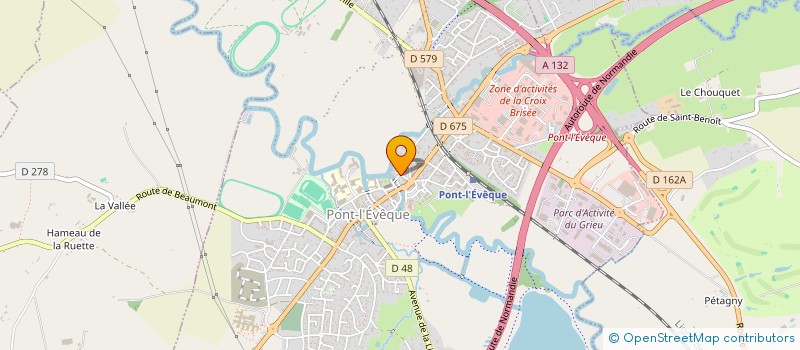 localisation de l'entreprise MADAME CAMIELLE VERCKEN DE VREUSCHMEN  SAINT-HYMER