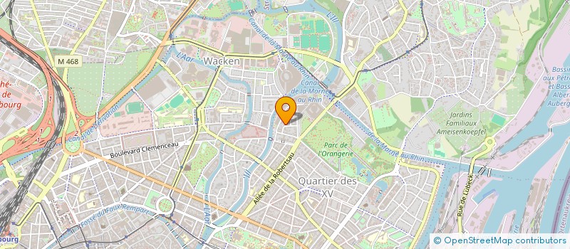 localisation de l'entreprise MADAME CAMILA ARIAS ROMERO à STRASBOURG