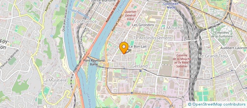 localisation de l'entreprise MADAME CAMILA GOMES  LYON