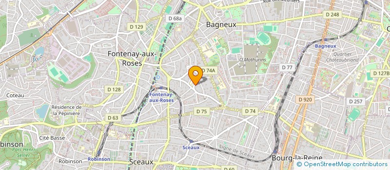 localisation de l'entreprise MADAME CAMILA MYHRE à FONTENAY-AUX-ROSES