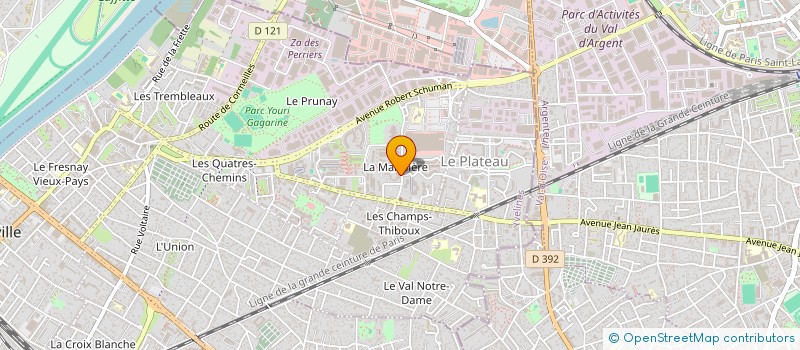 localisation de l'entreprise MADAME CAMILA RAFAELI BARBOSA à SARTROUVILLE