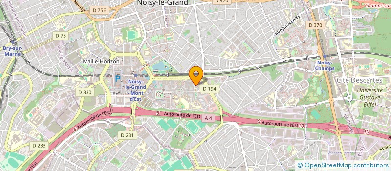 localisation de l'entreprise MADAME CAMILIA BENAI à NOISY-LE-GRAND
