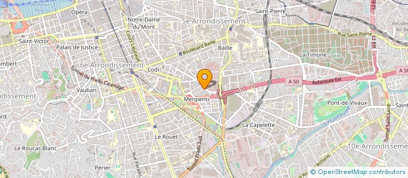 localisation de l'entreprise MADAME CAMILIA FERNANDES REIS à MARSEILLE