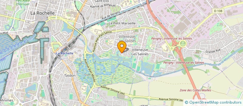 localisation de l'entreprise MADAME CAMILIA HAFFANE BENARMAS à LA ROCHELLE