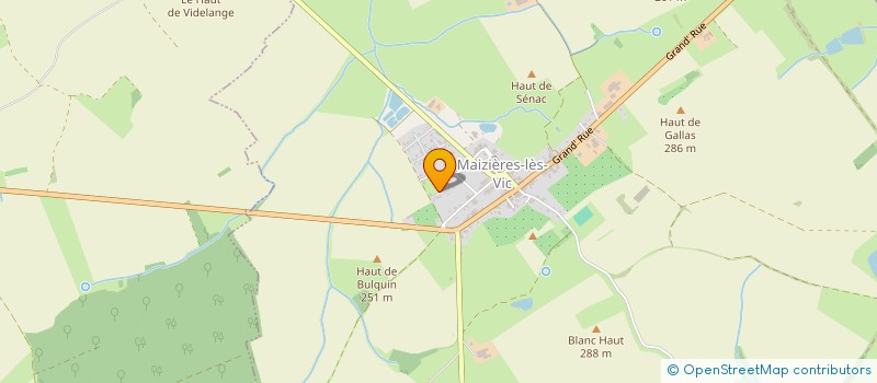 localisation de l'entreprise MADAME CAMILIA MAHDI  MAIZIERES-LES-VIC