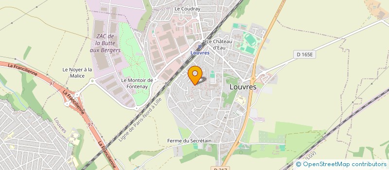 localisation de l'entreprise MADAME CAMILLA AMAIR  LOUVRES