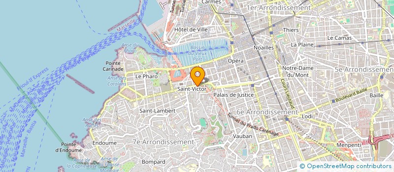 localisation de l'entreprise MADAME CAMILLA BARBINI à MARSEILLE