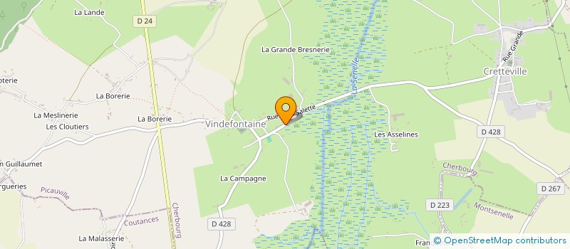 localisation de l'entreprise MADAME CAMILLA BUCKLEY  LA HAYE