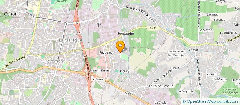 localisation de l'entreprise MADAME CAMILLA GHILANE  ARTIGUES-PRES-BORDEAUX