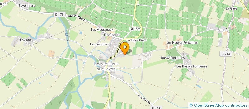 localisation de l'entreprise MADAME CAMILLA KOURBANOV  DOUE-EN-ANJOU