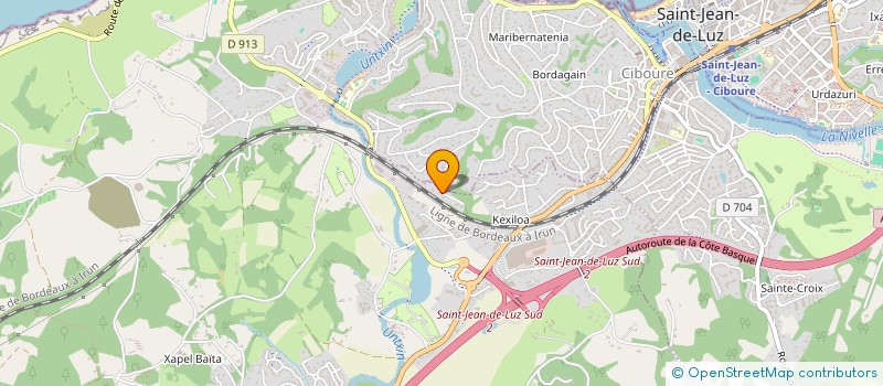 localisation de l'entreprise MADAME CAMILLA VINCENT  URRUGNE