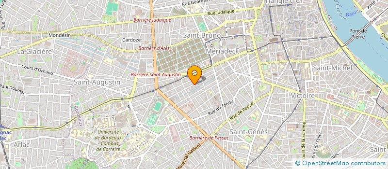 localisation de l'entreprise MADAME CAMILLE ABBOUD  BORDEAUX