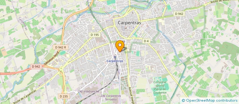 localisation de l'entreprise MADAME CAMILLE ABELLY-JOSSE  CARPENTRAS