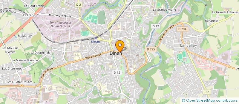 localisation de l'entreprise MADAME CAMILLE ABGRALL  DINAN