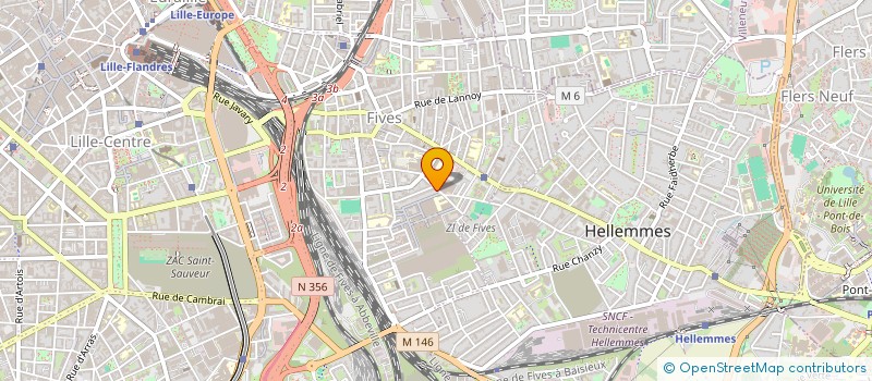 localisation de l'entreprise MADAME CAMILLE ACEDO  LILLE