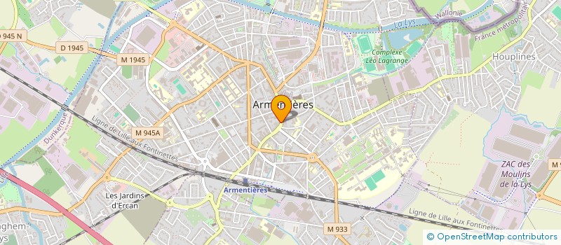 localisation de l'entreprise MADAME CAMILLE ADANT  ARMENTIERES