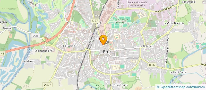 localisation de l'entreprise MADAME CAMILLE AGASSE  TRESBUF