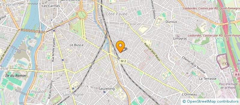 localisation de l'entreprise MADAME CAMILLE AGGUGIARO à TOULOUSE