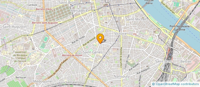 localisation de l'entreprise MADAME CAMILLE AGOSTINI  BORDEAUX