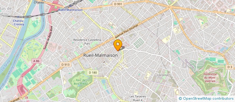localisation de l'entreprise MADAME CAMILLE AGRAPART à RUEIL-MALMAISON