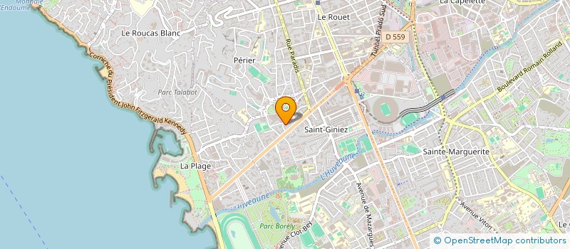 localisation de l'entreprise MADAME CAMILLE AIVAZOFF  MARSEILLE