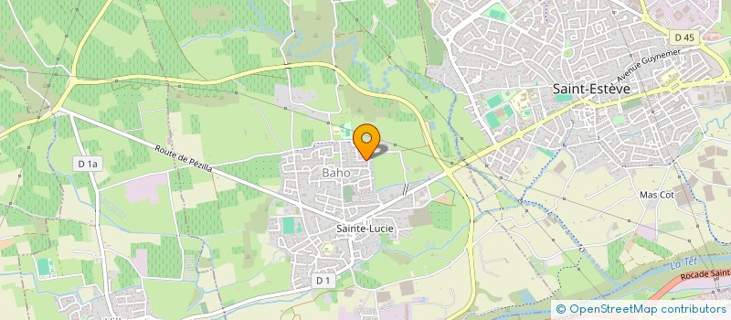 localisation de l'entreprise MADAME CAMILLE ALESSANDRA  SAINT-ESTEVE