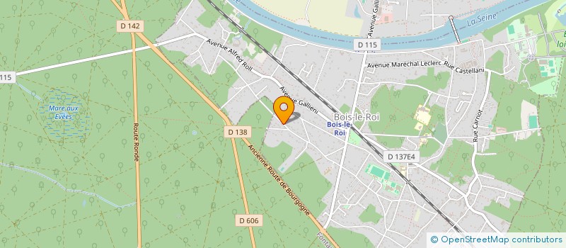 localisation de l'entreprise MADAME CAMILLE ALESSANDRONI à BOIS-LE-ROI