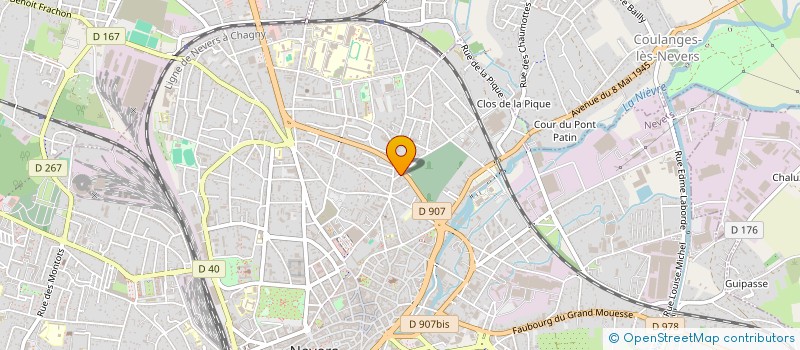 localisation de l'entreprise MADAME CAMILLE ALIBERT à NEVERS