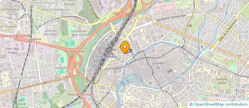 localisation de l'entreprise MADAME CAMILLE ALICE ANDREE BRASSET à STRASBOURG