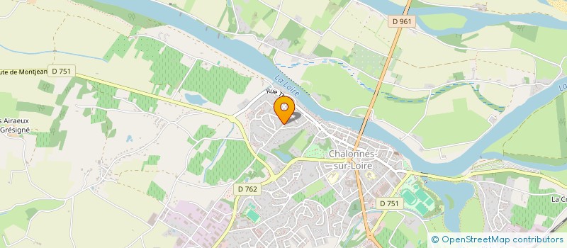 localisation de l'entreprise MADAME CAMILLE ALLARD  CHALONNES-SUR-LOIRE