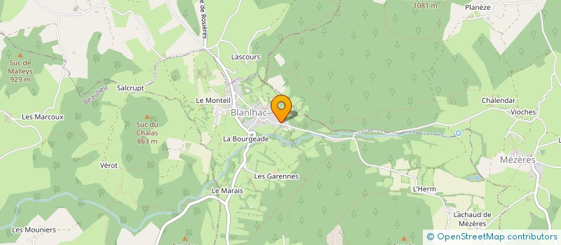 localisation de l'entreprise MADAME CAMILLE ALLIROL  VOREY