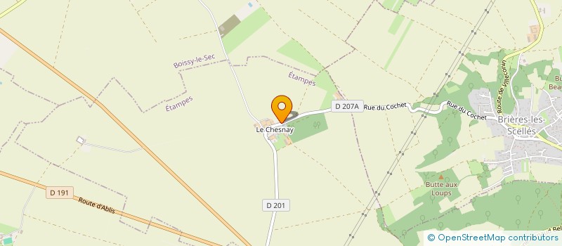 localisation de l'entreprise MADAME CAMILLE ALOY  ETAMPES