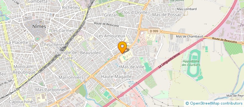 localisation de l'entreprise MADAME CAMILLE ALVAREZ  NIMES