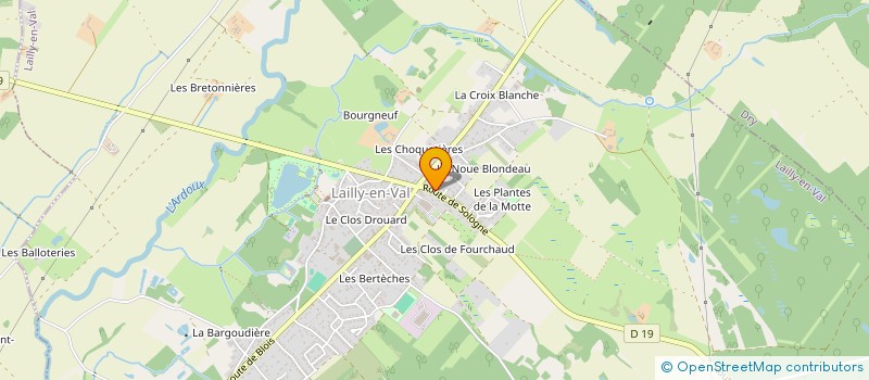 localisation de l'entreprise MADAME CAMILLE AMARY  LAILLY-EN-VAL