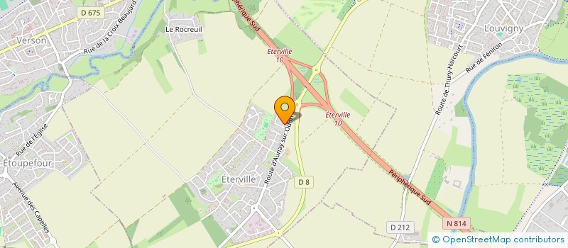 localisation de l'entreprise MADAME CAMILLE AMYOT  ETERVILLE