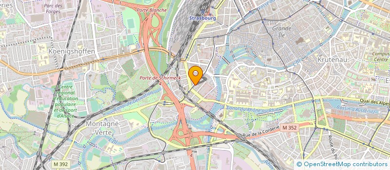 localisation de l'entreprise MADAME CAMILLE ANCELIN à STRASBOURG