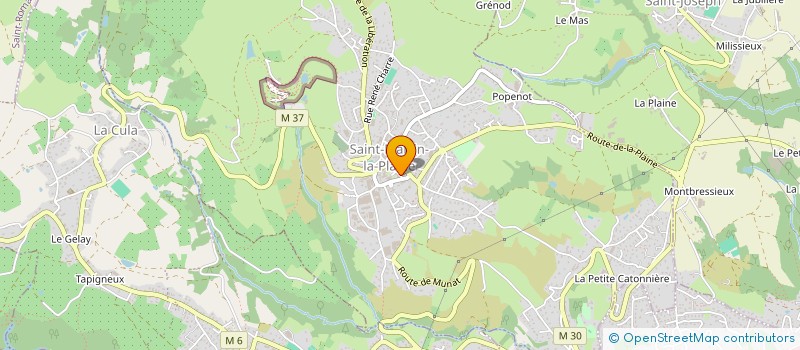 localisation de l'entreprise MADAME CAMILLE ANDRE  SAINT-MARTIN-LA-PLAINE