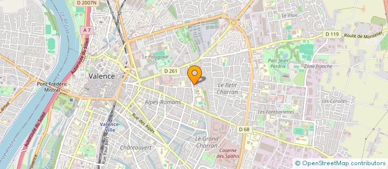 localisation de l'entreprise MADAME CAMILLE ANDREZ  ALBOUSSIERE