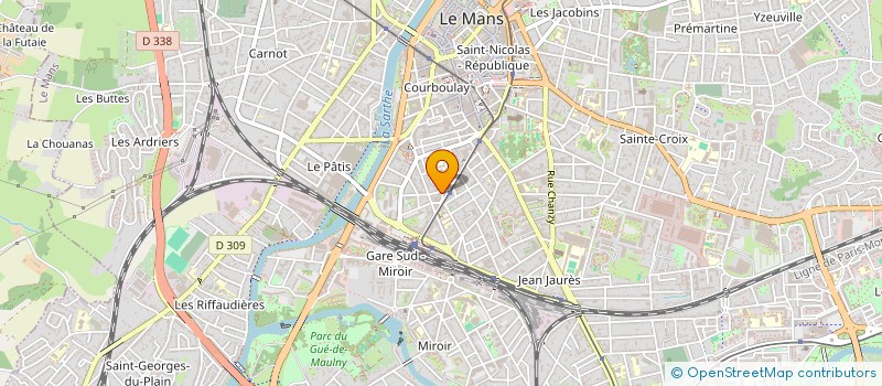 localisation de l'entreprise MADAME CAMILLE ANTONELLI à LE MANS