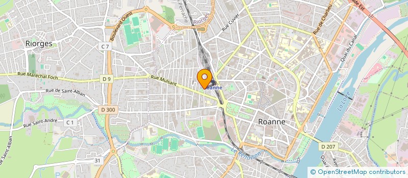 localisation de l'entreprise MADAME CAMILLE APRILE  SAINT-ETIENNE