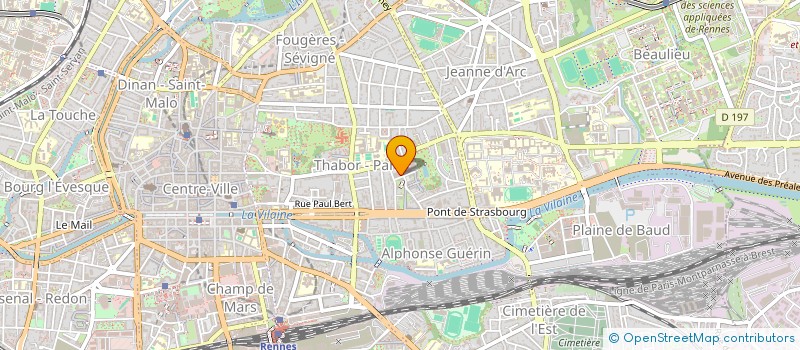 localisation de l'entreprise MADAME CAMILLE ARBERET  RENNES