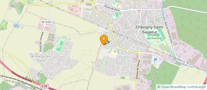 localisation de l'entreprise MADAME CAMILLE ARLAUD à CHEVIGNY-SAINT-SAUVEUR