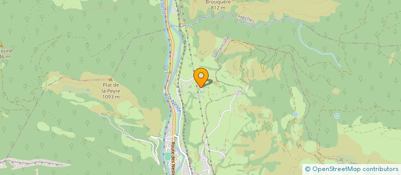 localisation de l'entreprise MADAME CAMILLE ARMENGAUD  SARRANCOLIN